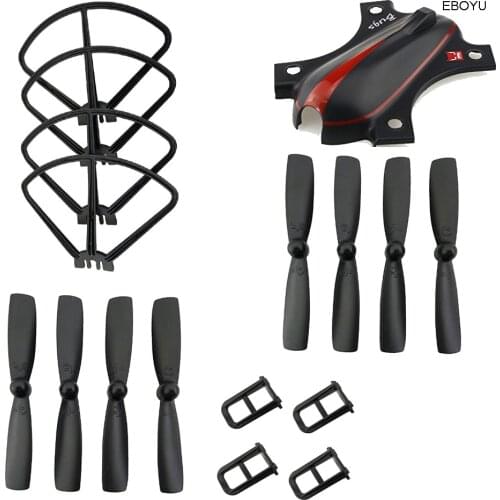 EBOYU MJX Spare Replacement Part Kit For MJX B3 mini Bugs3 mini Drone RC Quadcopter Drone Blade Landing Gear Motor Frame Shell