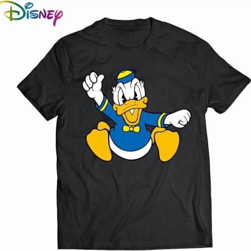 Summer T shirt Women Harajuku Disney Daisy Duck Print Vintage Female Casual Fashion T-shirt White graphic Tops Clothing