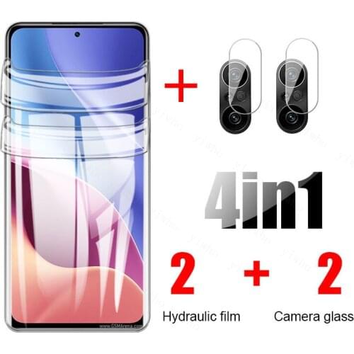For Xiaomi Redmi K40 Pro + Full Cover Hydrogel Film Camera Lens Glass on on Redmi K 40 K40Pro Pro+ Safety Screen Protector