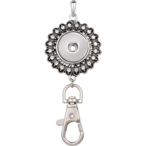 JaynaLee Snaps Hook Pendant without Chain fit 18mm or 20mm Ginger Snaps for women Men gift GJP8103