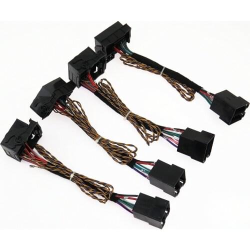 SCJYRXS RCD310 RCD510 Canbus Adapter Cable Converter Wire For Golf MK5 MK6 Passat B6 B7 Tiguan Polo Beetle CC Scirocco