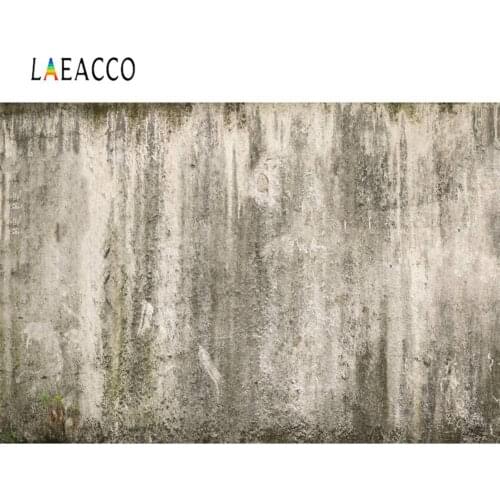 Laeacco Vinyl Backdrop Old Cement Wall Texture Pattern Home Decor Child Portrait Photographic Background Photocall Photo Studio
