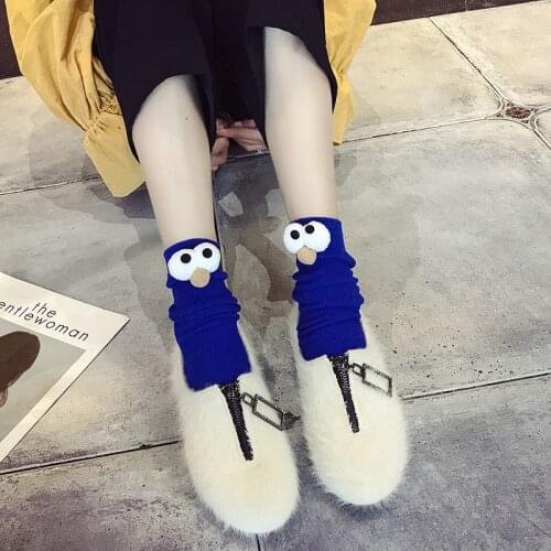 Fashion suede ladies flat shoes simple personality wild playful elegant elegant comfortable wear-resistant rubber sole 11B-36