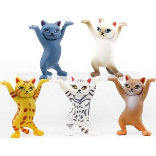 Enchanting Cat Pen Holder Black Cat Carrying Coffin Bracket Cute Decoration Car Doll Ornaments Doll Toy Gift For Adult Children