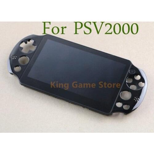 1pc Original used Assembled Black LCD Screen Display Replacement for PS Vita 2000 Slim for PSV 2000 PSV2000 LCD Screen