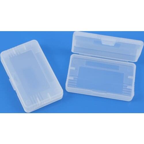 Clear Plastic Game Cartridge Cases Storage Box Protector Holder Cover Shell For Nintendo GBA SP Game Boy GameBoy GBA 10pcs/lot