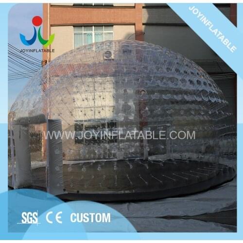 10m Diameter Clear Inflatable Big Dome Shelter Igloo