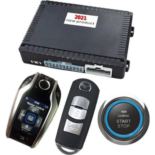 Drop Shipping KOL Cardot Push Start Stop Pke Best Keyless Entry System Remote Starter Smart Car Alarms