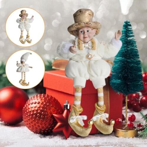 Christmas Gnomes Elf Doll Merry Christmas Decor For Home Table 2021 Christmas Ornament Natal Navidad Gift Sitting Doll