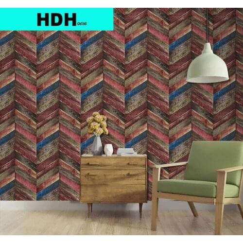 5M Wood Strip Peel and Stick Wallpaper Self-Adhesive Wood Wallpaper Removable Wood Plank Wallpaper Wall Covering Decoration
