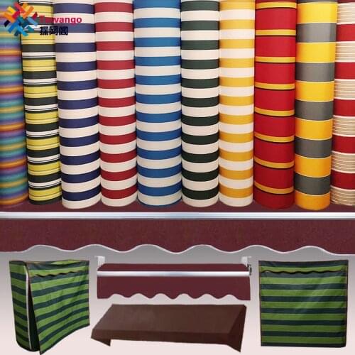 Tewango 300GSM Customized Outdoor Awning Waterproof Fabric Store Head Balcony Canopy Cover UV Block Shade Screen Rain Tarpaulin