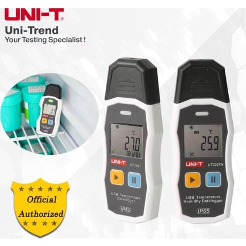 UNI-T UT330T/TH USB Datalogger; food processing/cold chain transportation/storage environment temperature/humidity recorder