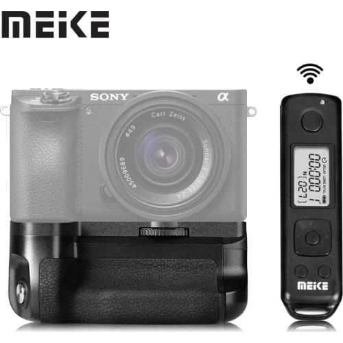 Meike MK-A6500 Pro Battery Grip Holder 2.4G with Remote For Sony A6500 Camera