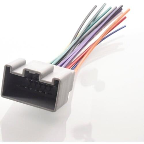 Car Audio Stereo CD Power Wiring Harness famale Adapter For Chevrolet for Buick