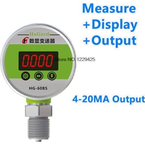 Diffusion Silicon Digital Pressure Sensor Constant Pressure Water Oil Hydraulic Pressure 4-20mA Digital Pressure Transmitter