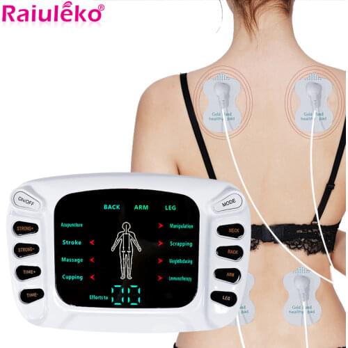 Electric Massager TENS Muscle Stimulator EMS Acupuncture Body Massage Digital Therapy Machine Electrostimulator Pulse Relief
