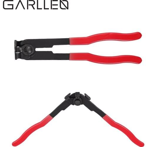 GARLLEN 230mm Axle Boot Clamp Plier High Quality Car Repair Hand Tool For Fixing CV Sheath Pressing Ear Clips Together