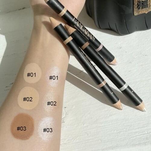 Highlighter Concealer Pencil for Lifting and Highlighting Eyebrows Waterproof