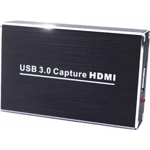 HDMI Capture Card Live Streaming Video Capture Device USB 3.0 4K 1080P HD Grabber Dongle Box Recording Capturing for PC PS4 Game