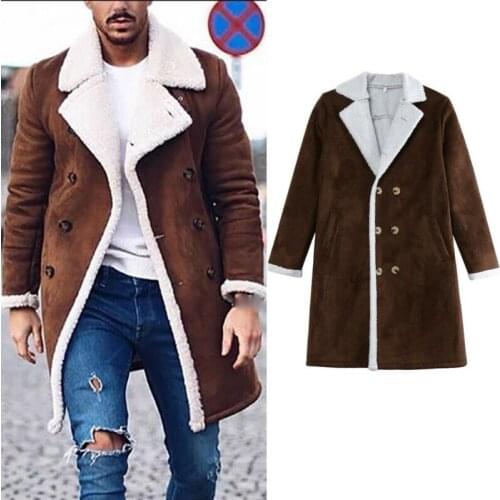 Imcute Mens Fur Coats