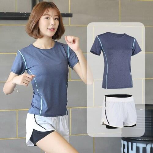 2 piece yoga set women compressed running fitness sport active wear for women gym clothing quick dry workout tracksuit female