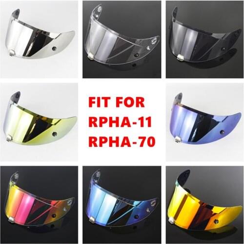 Motorcycle Full Face Helmet Lens Visor for HJC Motorcycle Helmet RPHA-11 RPHA-70 Anti-UV Wind Shield Motorcycle Accessories