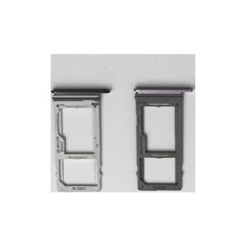 50pcs/lot Dual&Single SIM Card Tray For Samsung Galaxy Note 9 SIM Card Reader Sim Tray Holder Sim Slot Replacement Parts