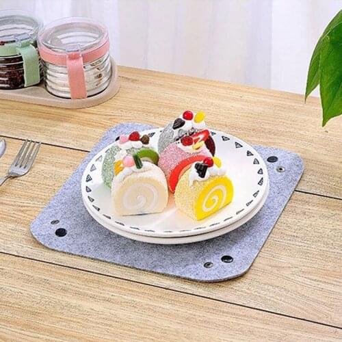 Fabric Felt Storage Tray Desktop Debris Storage Box Office Living Room Coffee Table Remote Control Storage Box