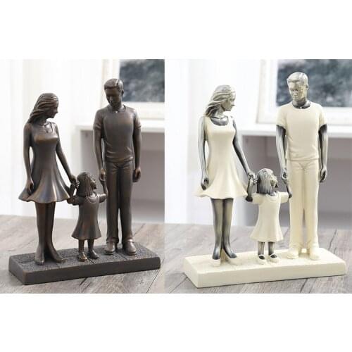 We are Three - Parents and daughter holding hands -A gift to celebrate new beginnings, new babies, new families