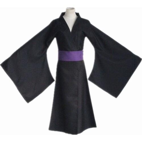 New Anime Noragami Cos Noragami Cosplay Halloween Kimono Everyday Clothing Bathrobe Battle Full Set 3in1(Kimono+pants+Belt)