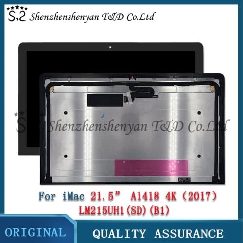 Original Late 2015 For iMac Apple 21.5 '' A1418 4K LCD Display Screen LM215UH1 (SD) (A1) 4096 * 2304 MK452 EMC2833 661-02990