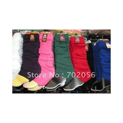 Solid Winter Leg Warmers Tight 20 pairs/lot mixed #2361