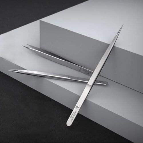 Qianli Flying Wire Tweezers Precision 0.15mm 0.1mm Non-magnetic Stainless Steel Tweezers for Mirco IC Repair Tools