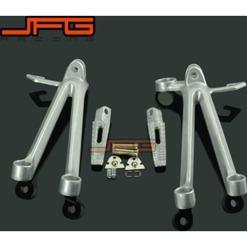 Footrests Rear Foot Pegs Pedals Rest Footpegs For SUZUKI GSXR1000 GSXR 1000 GSX1000R 2005-2006 2005 2006 Motorcycle