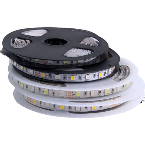 RGB LED Strip 5V 12V 24V SMD 5050 5M Waterproof Flexible Led Light Strip 5 12 24 V Volt Tape lamp Ribbon TV Backlight Ledstrip