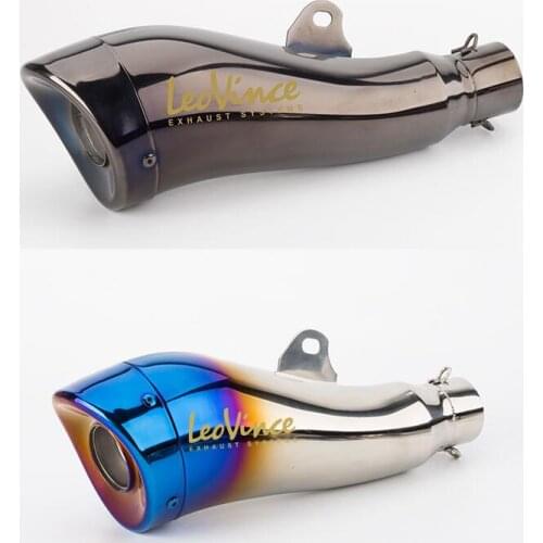 NEW STYLE Exhaust Motorcycle 51mm Inlet Universal Motorbike Muffler Escape For GSR 600 YBR 125 R1 CB1000R GSXR650 Z900 NINJIA650