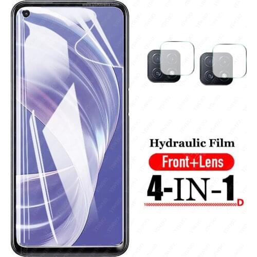 Protective Hydrogel for Oppo A73 5g Screen Protector A 73 2020 Camera Len Glass on Oppoa73 5g 6.5" Phone Safty Armored Film