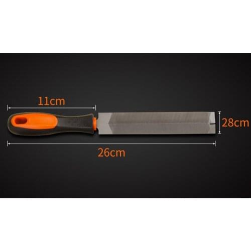 260mm Pruning Saw File T12 Bearing Steel Rasp File Carpentry Woodworking Hand Tool For Deburring, Shaping And Sharpening Hand S