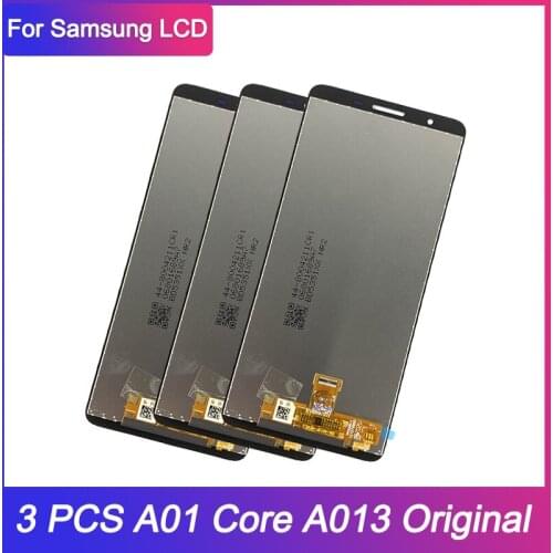 3 Piece/lot 100% Origina For Samsung A01 Core A013 Display Lcd Screen Replacement For Samsung SM-A013F Digitizer Assembly Touch