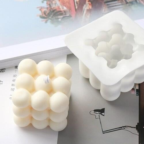 3D Irregular Silicone Candle Mould Aromatherapy Candle Mould DIY Handmade Candle Material Resin Mold Candle Making Supplies