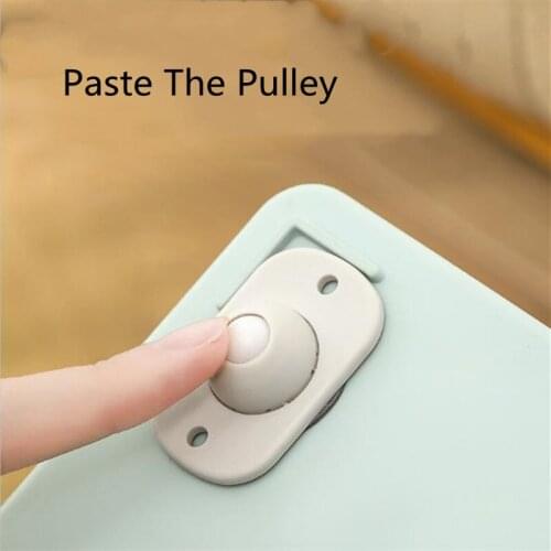 4 Pcs Furniture Casters Wheels Soft Rubber Swivel Swivel Rubber Caster Wheels Replacement Soft Safe Rollers Furniture Hardware