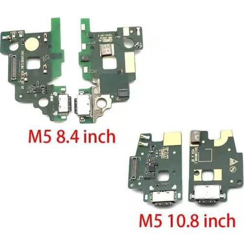 5Pcs/lot Micro Mini USB jack socket connector charger Charging Port For Huawei MediaPad M5 8.4 inch & 10.8 inch