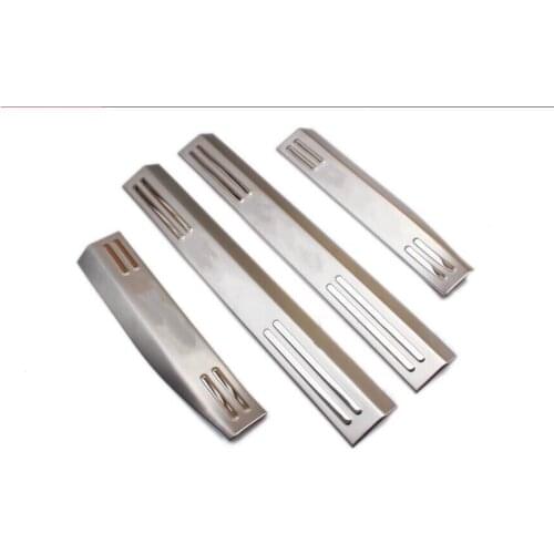 ACCESSORIES FIT FOR TIGUAN Stainless Door Scuff Sill Plates Entry Panel Cover Protector 2009 2010 2011 2012 2013 2014 2015