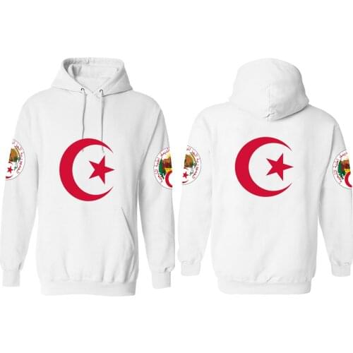 ALGERIA male youth pullover custom made name number dza islam sweatshirt diy arabic algerie arab print text boy clothes