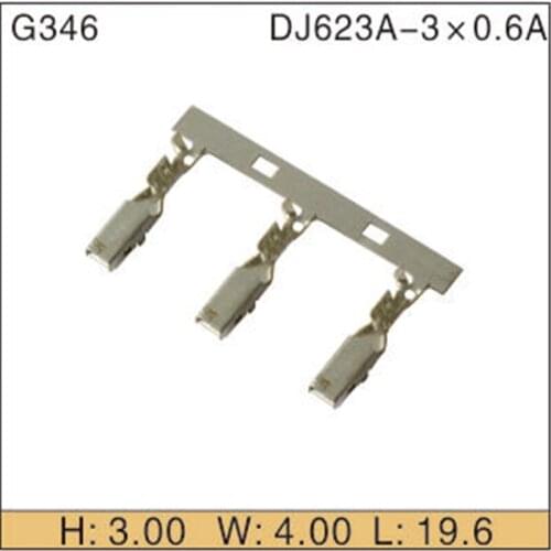 Free shipping 1000pcs Car Electronics & Motorcycle Accessories & Parts G346 female terminal connector