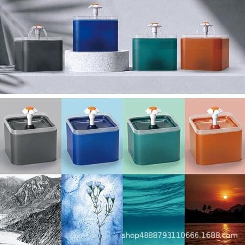 Dog drinking bottle automatic pet water dispenser circulating filter cat water dispenser smart cat pet supplies