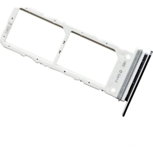 White/Grey/Black Color Dual SIM Card And MicroSD Memory Card Tray Holder For Samsung Galaxy Note 10 Plus SM-N975