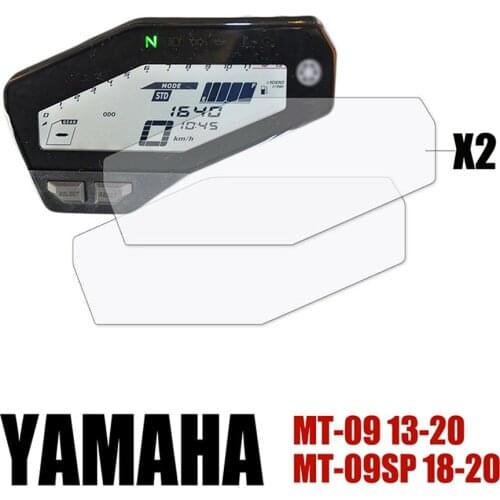 For Yamaha MT-09 MT09 2013-2020 MT 09 SP 2018-2020 Cluster Scratch Protection Film Dash Board Display Screen Film Protector