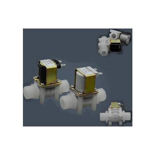 DN15 1/2" Male Thread Plastic Electromagnetic Valve Solenoid Valve,Water-in with Pressure,Water-out without Pressure