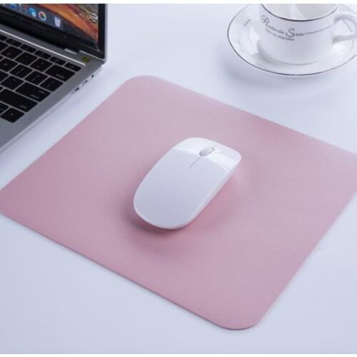 PU Leather Mouse Pad Laptop Computer Desk Mat Home Office Waterproof Anti-slip Modern Keyboard Mice Pad Writing Mat